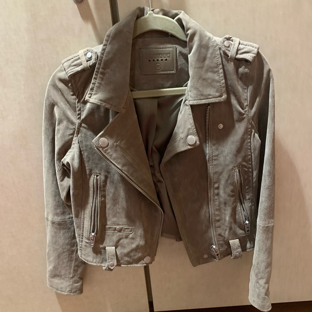 Blank NYC suede jacket